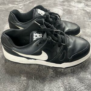 Nike Kid’s Black and White Sneakers